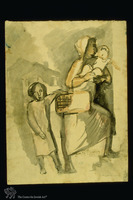 Photograph of: Akselrod, Woman with children.