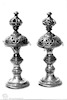 Photograph of: Torah finials.