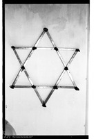 Photograph of: Simhat Torah lamp.