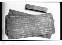 Photograph of: Maharaja's copper plates.