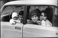 Photograph of: Jewish children in Kuba.