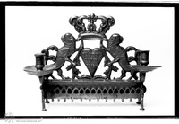 Photograph of: Hanukkah lamp.