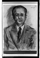 Photograph of: Portrait of Maksymilian Goldstein.