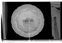 Photograph of: Sabbath plate, Wałbrzych (Waldenburg), after 1831.