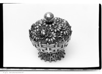 Photograph of: Sugar box.