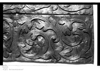 Photograph of: Torah ark doors from a synagogue in Nowy Żmigród (?) : Doors.