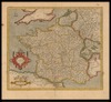 Gallia; Per Gerardum Mercatorem – הספרייה הלאומית
