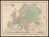 Carte générale de L'Europe Actuelle; dressée par A. H. Dufour ; gravée par C. Dyonnet; la lettre gravée par Delêtre – הספרייה הלאומית