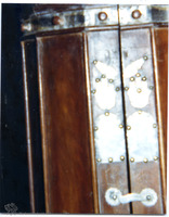 Photograph of: Torah case.