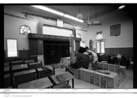 Photograph of: Elbom Synagogue in Rosh ha-a'in, interior.