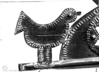 Photograph of: Hanukkah lamp.