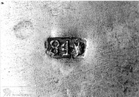 Photograph of: Miscellaneous objects : Hallmarks.