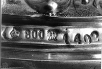 Photograph of: Miscellaneous objects : Hallmarks.