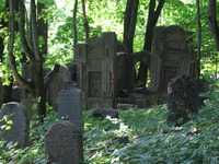 Photograph of: Jewish cemetery in Smolensk.