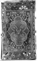 Photograph of: Torah Ark curtain, Uzbekistan, 1920.