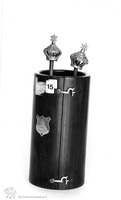 Photograph of: Torah case, Karachi, 1926.
