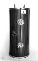 Photograph of: Torah case, Karachi, 1924.
