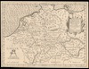 Germaniæ populorum inter Rhenum et Albim amneis, ut à Traiani imperio, et circa Marcellini aetatem incoluerunt, descriptio; Auctore Philippo Clüverio ; Nicol. Geilkerckius sculpsit.