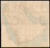 Map of Arabia and The Persian Gulf S.G. Burrard.