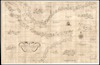 Carta particolare che cominca [sic] con il capo Baduis è finisce con il capo Cumana, è mostra la bocca del Mare Rosso; A. F. Lucini fecit – הספרייה הלאומית