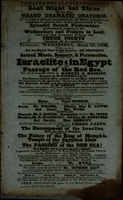 Israelites in Egypt : Or, The Passage of the Red Sea.
