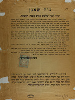 נוה שאנן : חברה לבנין שלשים בתים בשנה ראשונה.