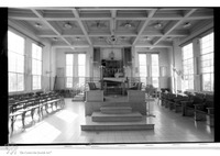 Photograph of: Interior, Heikhal Natanel Synagogue in Haifa, Israel/Eretz Israel.