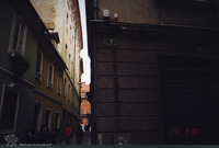 Photograph of: Jewish street (former Ghetto) in Ljubljana.