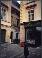 Photograph of: Jewish street (former Ghetto) in Ljubljana.