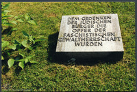 Photograph of: Jewish cemetery in Arnstadt.