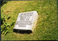 Photograph of: Jewish cemetery in Arnstadt.