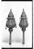 Photograph of: Torah finials, Iran.