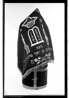 Photograph of: Torah case.