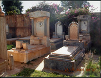 Photograph of: Jewish cemetery in Asmara.