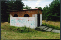 Photograph of: Ohel of R. Israel the Maggid in the Jewish Cemetery in Kozienice.
