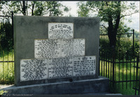 Photograph of: Jewish cemetery in Bobowa : Holocaust memorial.