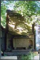Photograph of: Jewish Cemetery in Wrocław : Tombstone of bankers family Alexander, north wall.