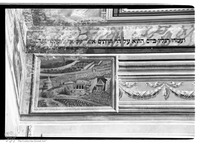 Photograph of: The Great Yeshiva in Meah Shearim in Jerusalem - Wall paintings.
