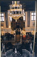 Photograph of: Great Synagogue (Hoykhe Shul) in Botoşani - Main prayer hall.