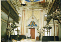 Photograph of: Synagogue in Gherla : Interior.