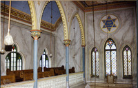Photograph of: Beit El Synagogue in Caransebeș : Interior.