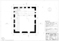 Photograph of: Drawings of the Synagogue in Baisingen : Measured drawings.