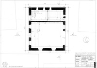 Photograph of: Drawings of the Synagogue in Baisingen : Measured drawings.