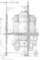 Photograph of: Design for the Synagogue in Chemnitz : Design.