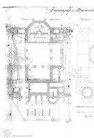 Photograph of: Design for the Synagogue in Chemnitz : Design.