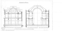 Photograph of: Design for the Synagogue in Cottbus : Design.