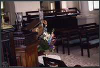Photograph of: Synagogue in the St. Thomas Island in the U.S. Virgin Islands.