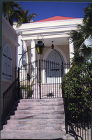 Photograph of: Synagogue in the St. Thomas Island in the U.S. Virgin Islands.