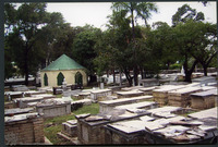 Photograph of: Jewish Cemetery in St. Thomas Island in the U.S. Virgin Islands.