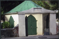Photograph of: Jewish Cemetery in St. Thomas Island in the U.S. Virgin Islands.